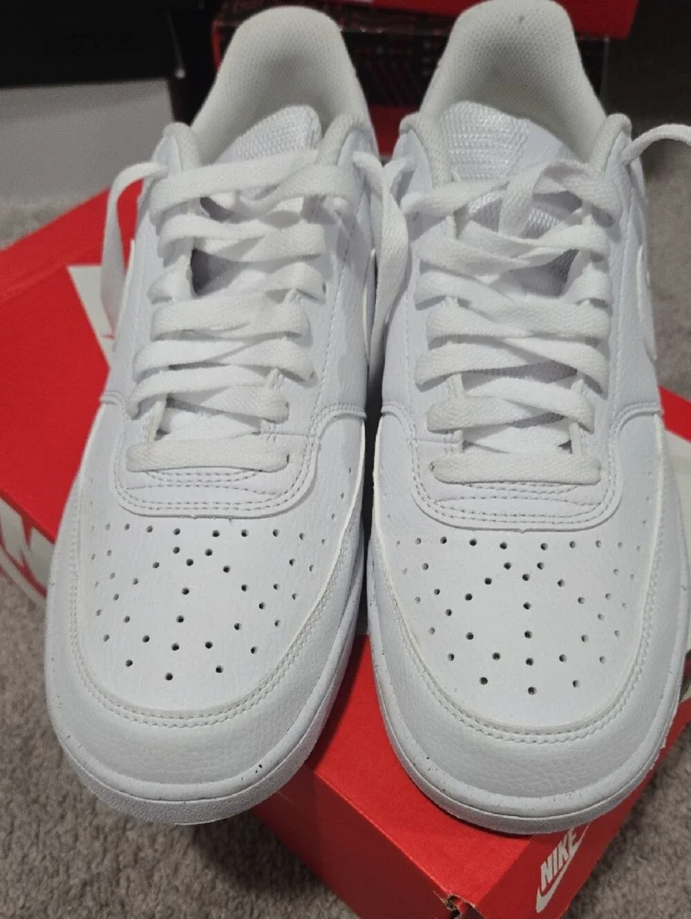 Nike Court Vision lo White Size 8.5